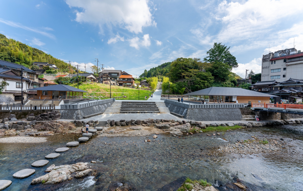 場景／日本長門湯本溫泉／溫泉／日本