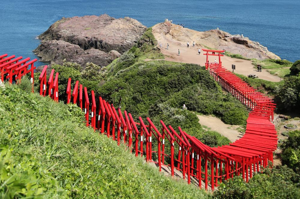 場景／日本長門湯本溫泉／溫泉／日本