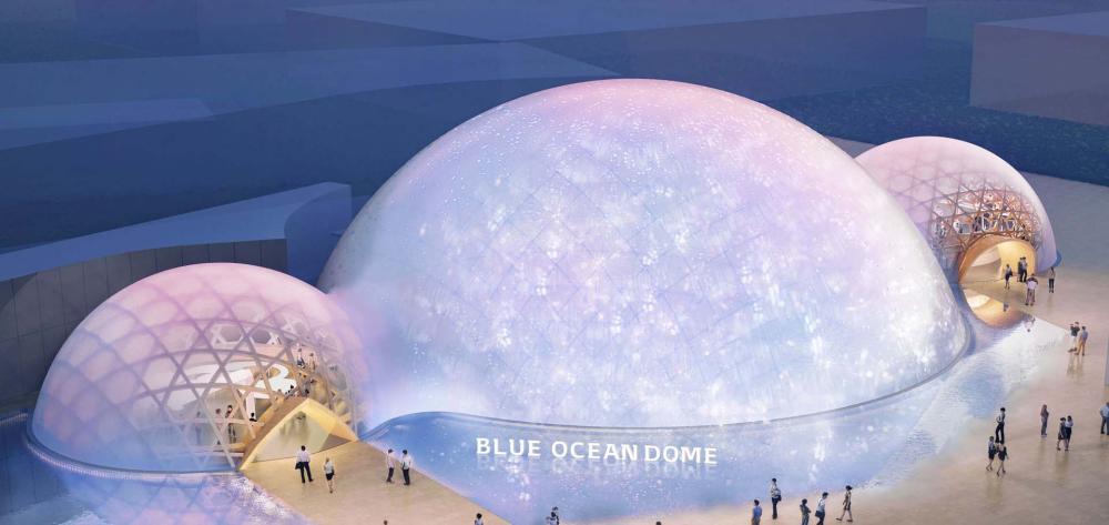 2025大阪世界博覽會／Blue Ocean Dome／坂茂／原研哉