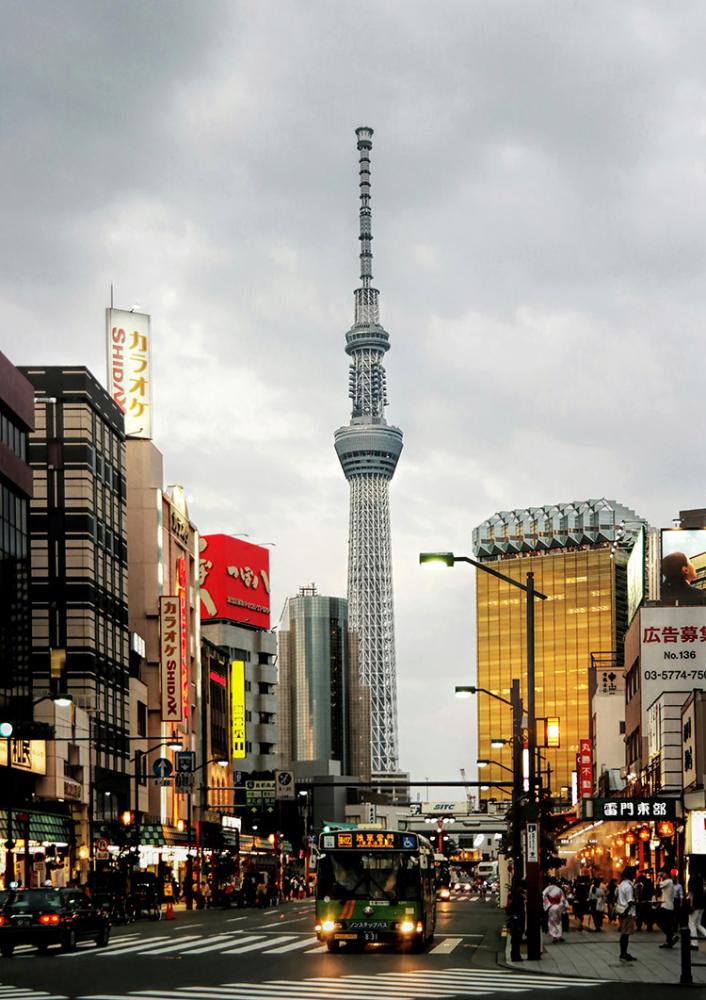 建築風景圖／日本