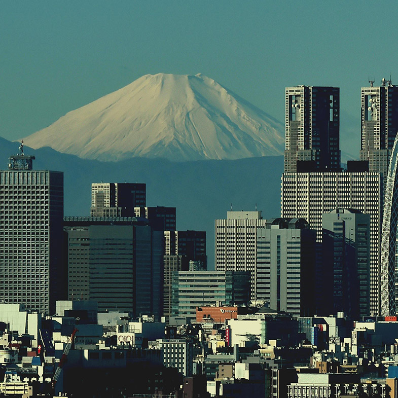 風景／富士山／日本