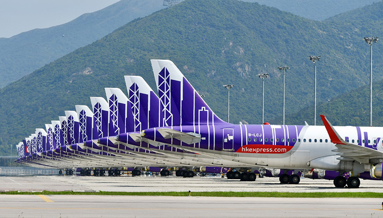 飛機圖／香港快運航空／香港