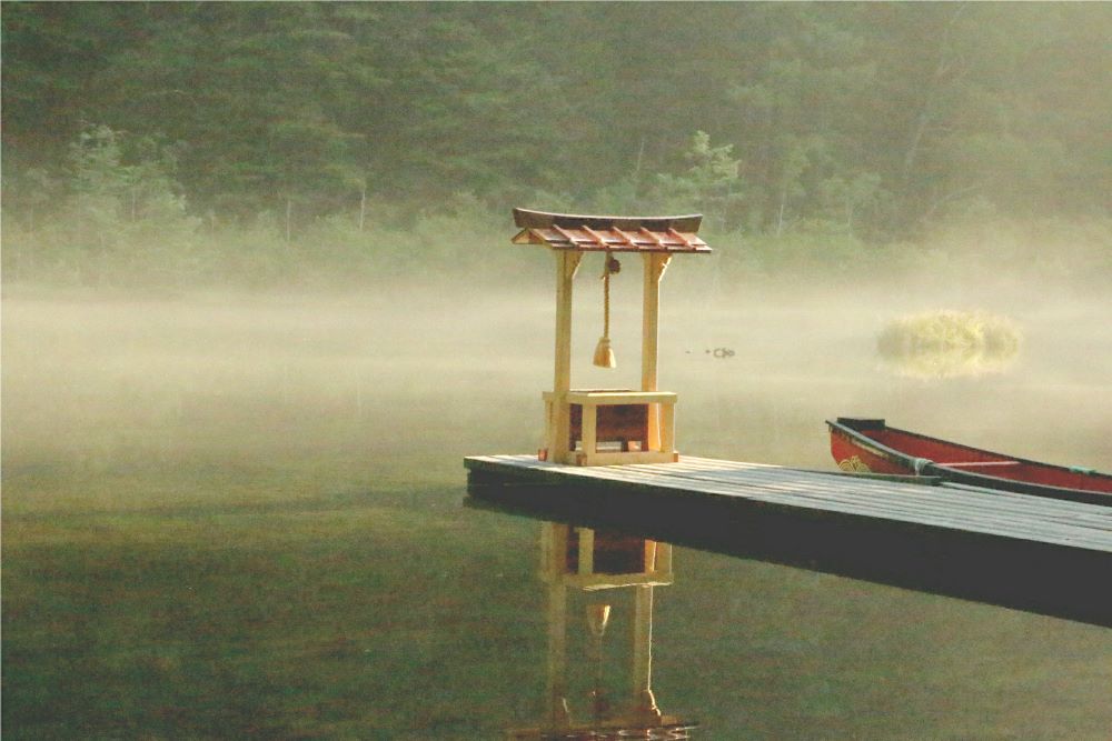 風景／明神岳／長野／日本