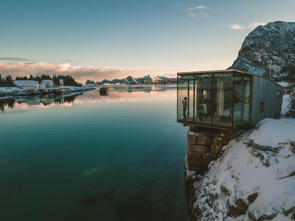 外觀/Manshausen Sea Cabins/飯店/挪威