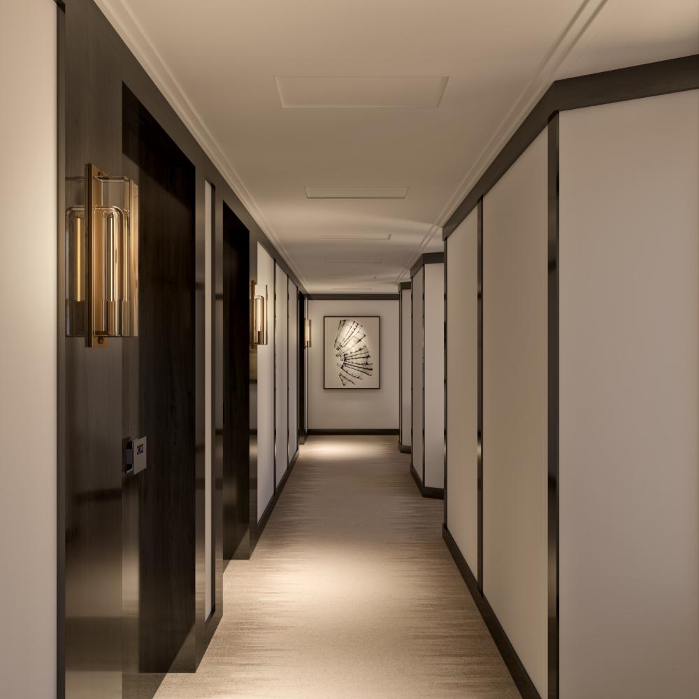 走廊/內部空間/Nobu Hotel/飯店/羅馬/義大利