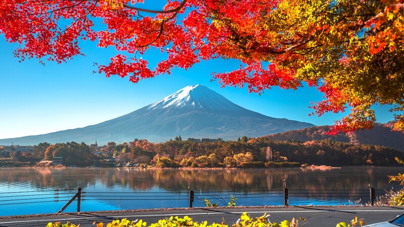 風景/富士山/日本