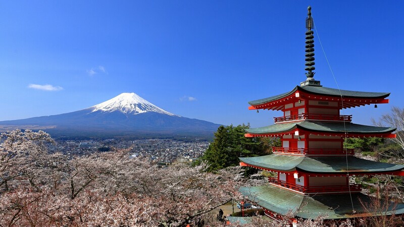 風景/富士山/日本