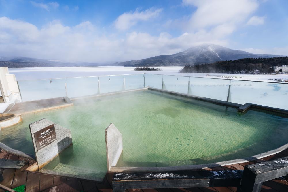 溫泉／戶外空間／阿寒遊久之里鶴雅／飯店／北海道／日本