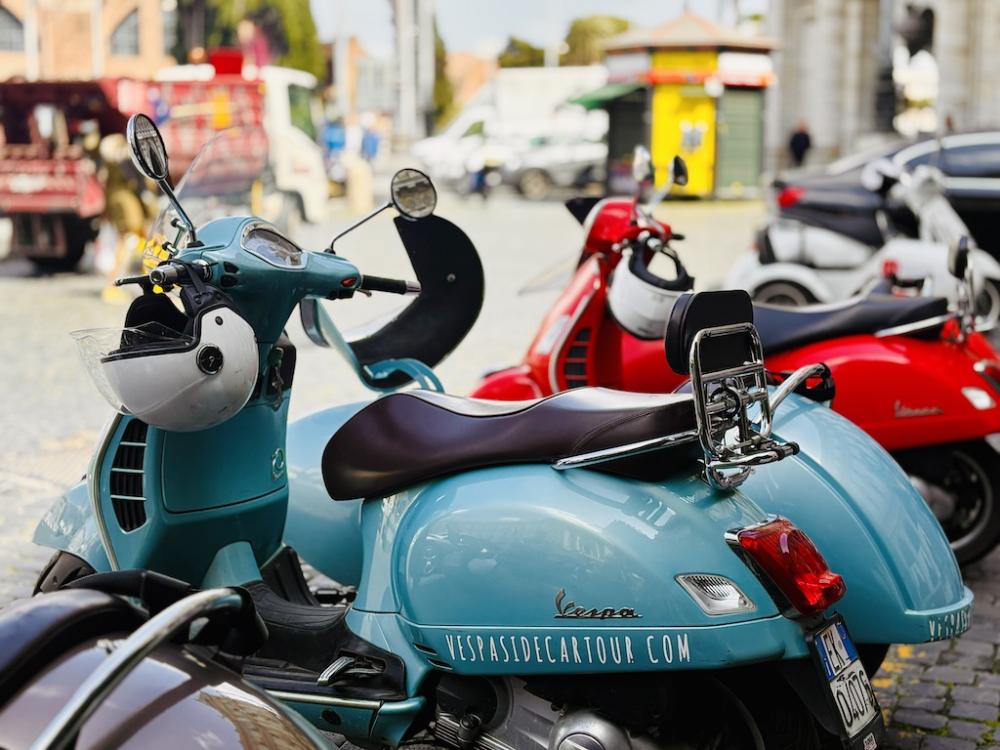 Vespa／Anantara Palazzo Naiadi Rome／飯店／羅馬／義大利