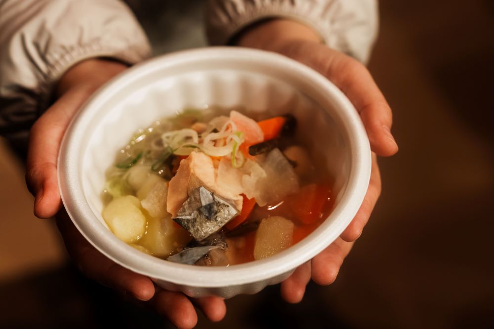 料理/阿寒湖/北海道/日本