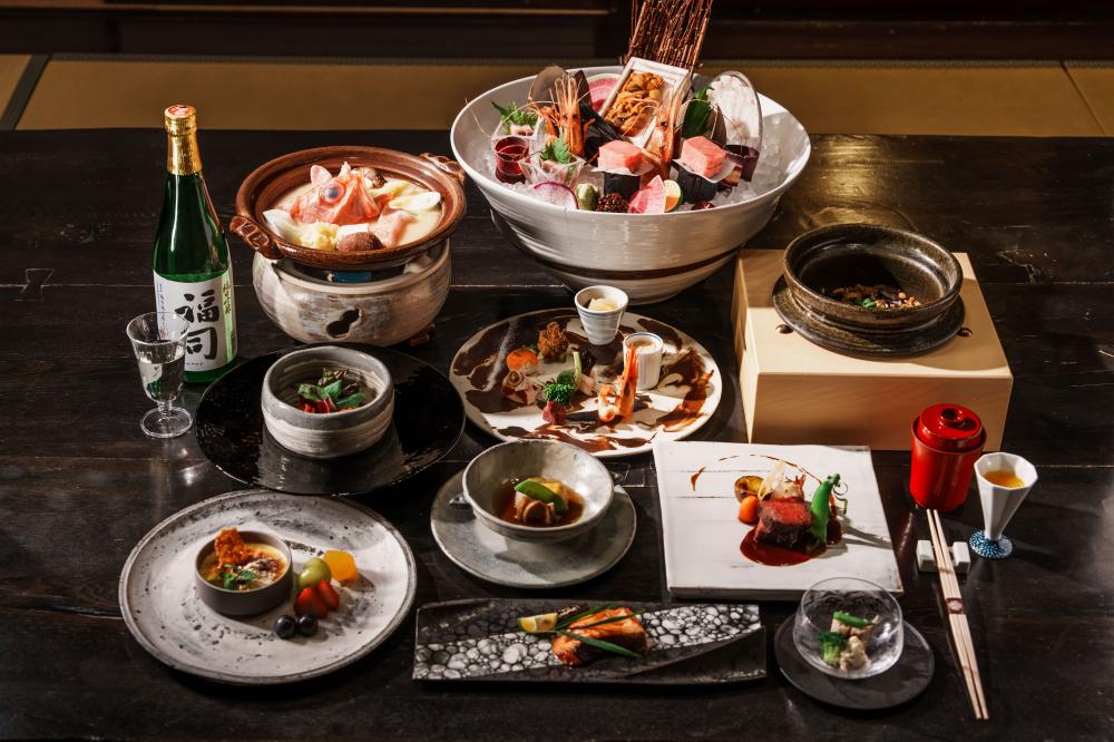 料理/內部空間/鄙の座/飯店/北海道/日本