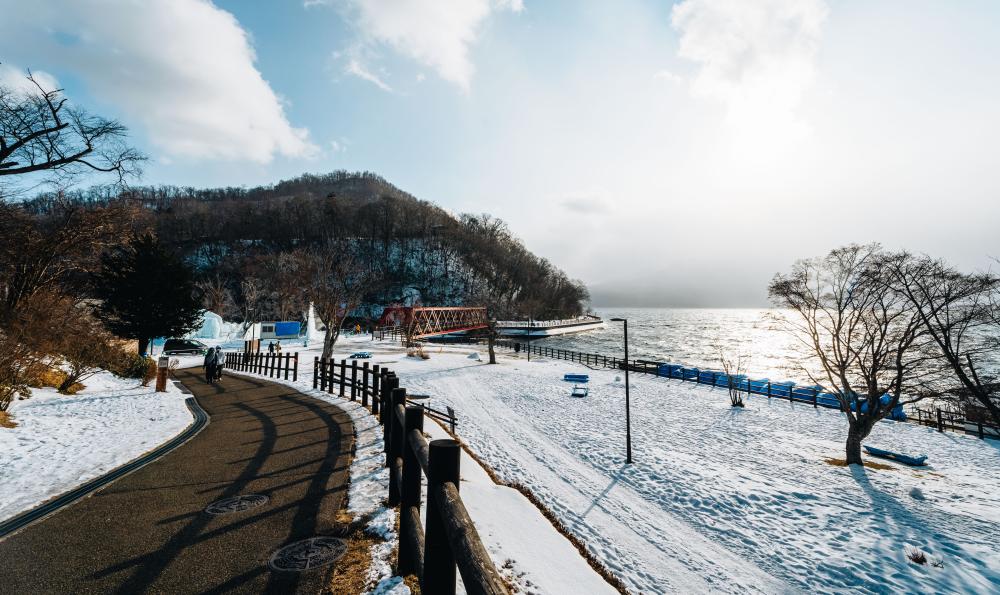 場景/支笏湖遊客中心/北海道/日本
