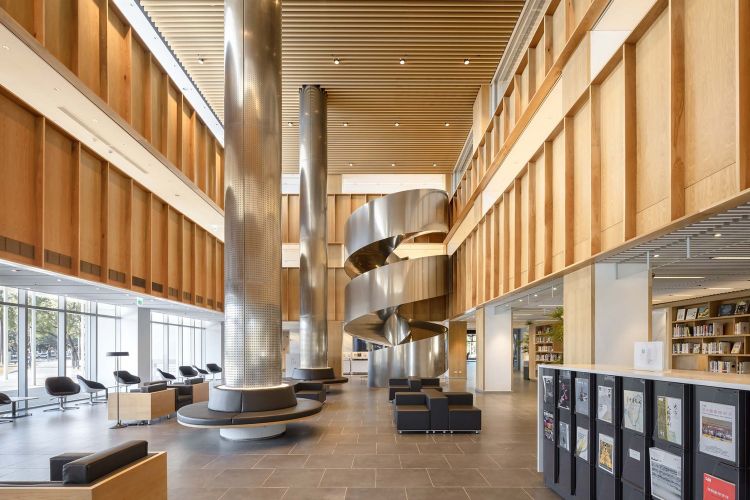 內部空間/屏東縣立圖書館總館/圖書館/屏東
