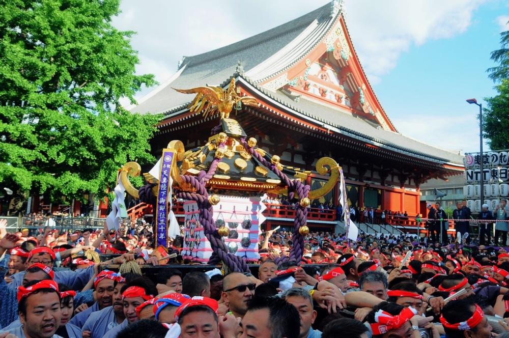 場景/淺草神社三社祭/東京/日本