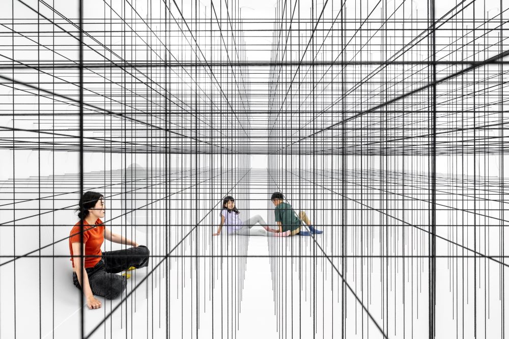 內部空間/Net & String Taichung/展覽/勤美術館/台中