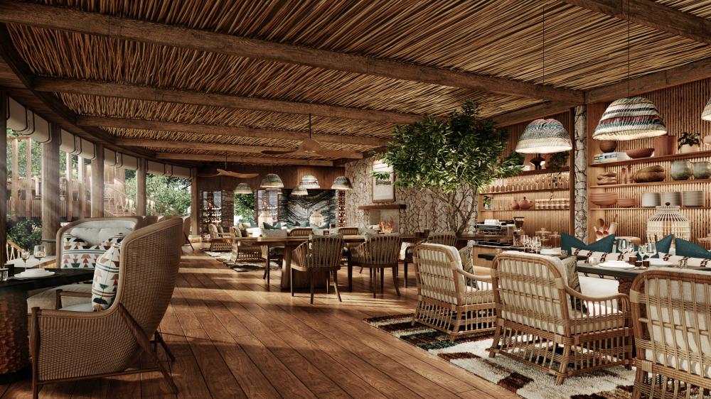 內部餐廳/The Ritz-Carlton Masai Mara Safari Camp/飯店/非洲