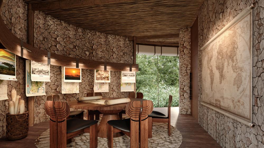 內部地圖/The Ritz-Carlton Masai Mara Safari Camp/飯店/非洲