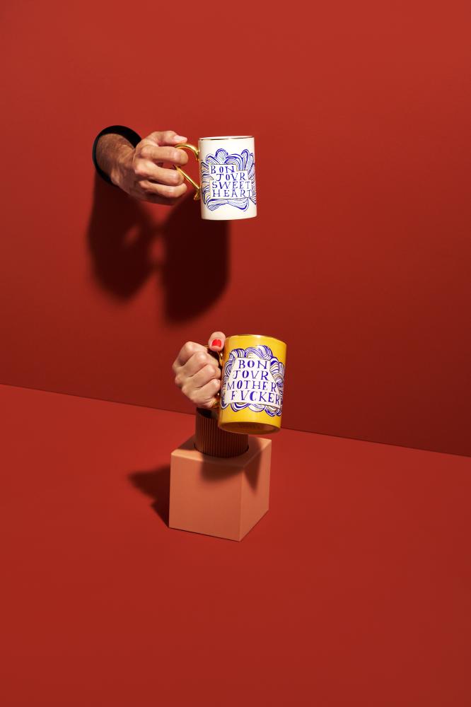 精瓷馬克杯/L'Objet ╳ Ruan Hoffmann 香氛傢飾系列