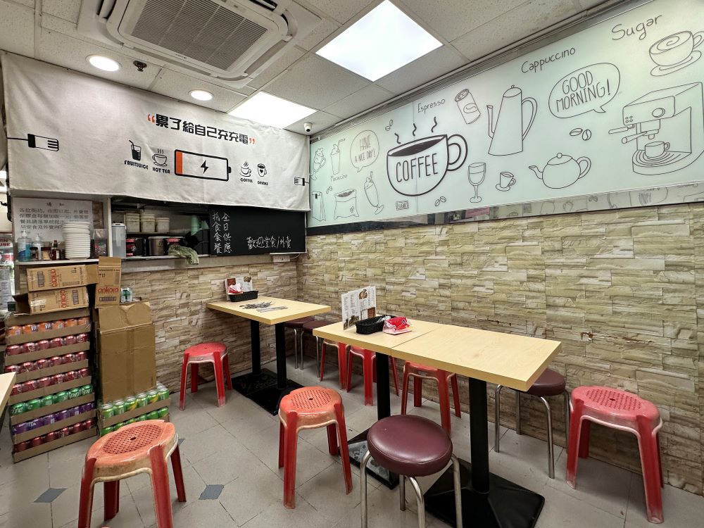內部空間／孖寶薄餅屋／餐廳／香港