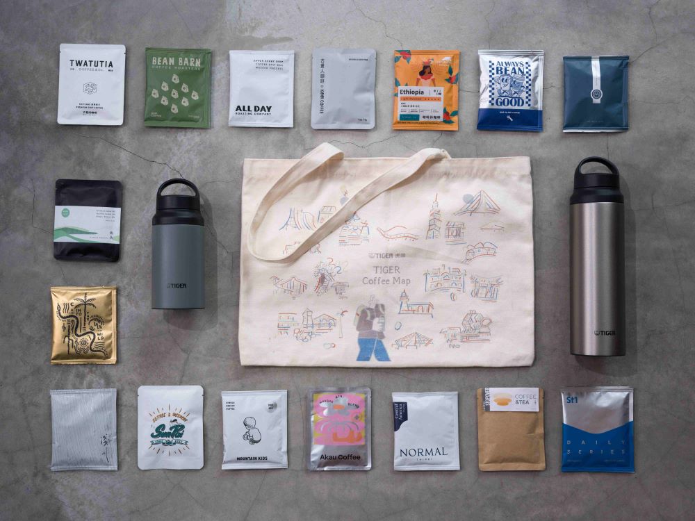 示意圖／TIGER Coffee map