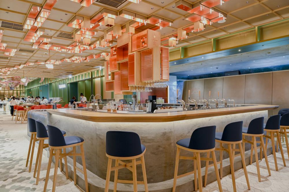 星巴克/內部空間/DREAM PLAZA 統一信義百貨/台北