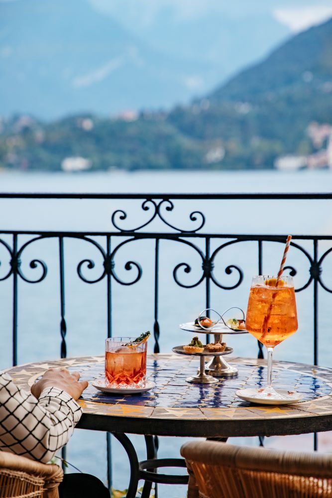 調酒/戶外座位/Grand Hotel Tremezzo/飯店/義大利