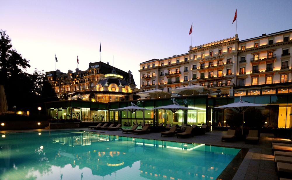 場景／Beau-Rivage Palace × Guerlain／內部空間／飯店／瑞士