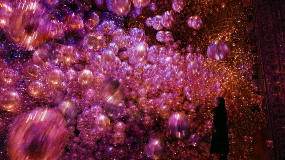 場景／teamLab Biovortex Kyoto／展覽／京都／日本