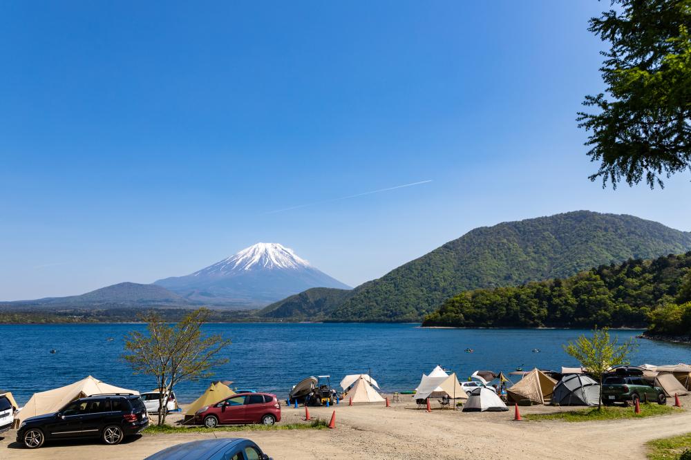 富士山風景/浩庵露營場/露營/日本