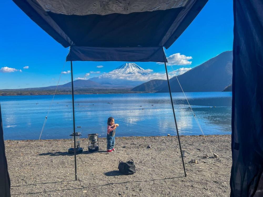 富士山風景/浩庵露營場/露營/日本