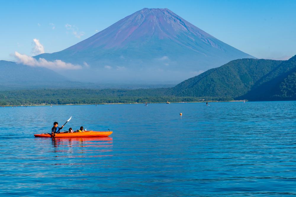 富士山風景/浩庵露營場/露營/日本