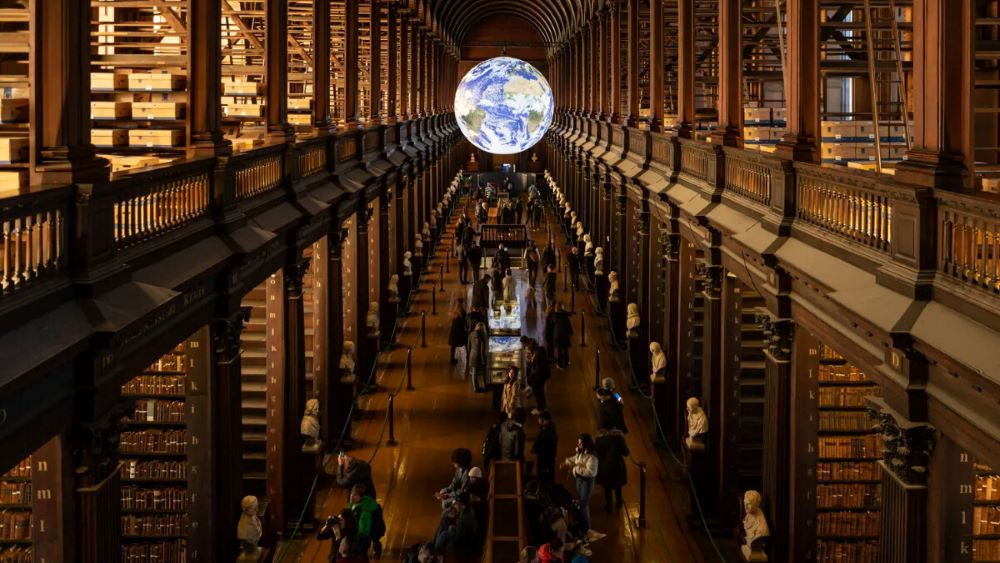 場景／都柏林聖三一學院圖書館／愛爾蘭