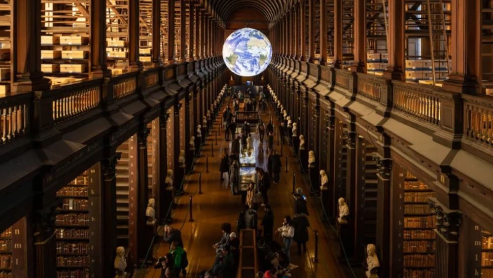 場景／都柏林聖三一學院圖書館／愛爾蘭