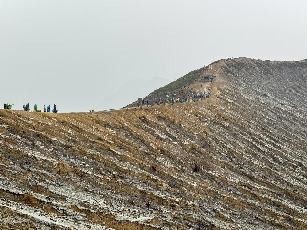 風景／伊真火山／印尼