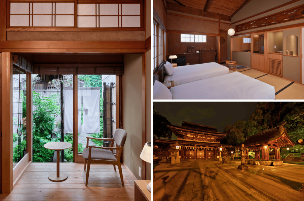 場景／古建築飯店／日本
