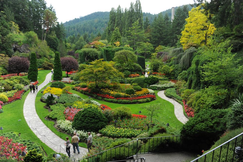 風景/布查花園/加拿大