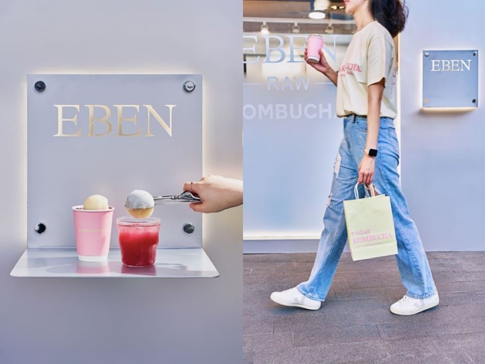 冰淇淋飲品／場景／EBEN 生康普茶快閃店／誠品南西／台北