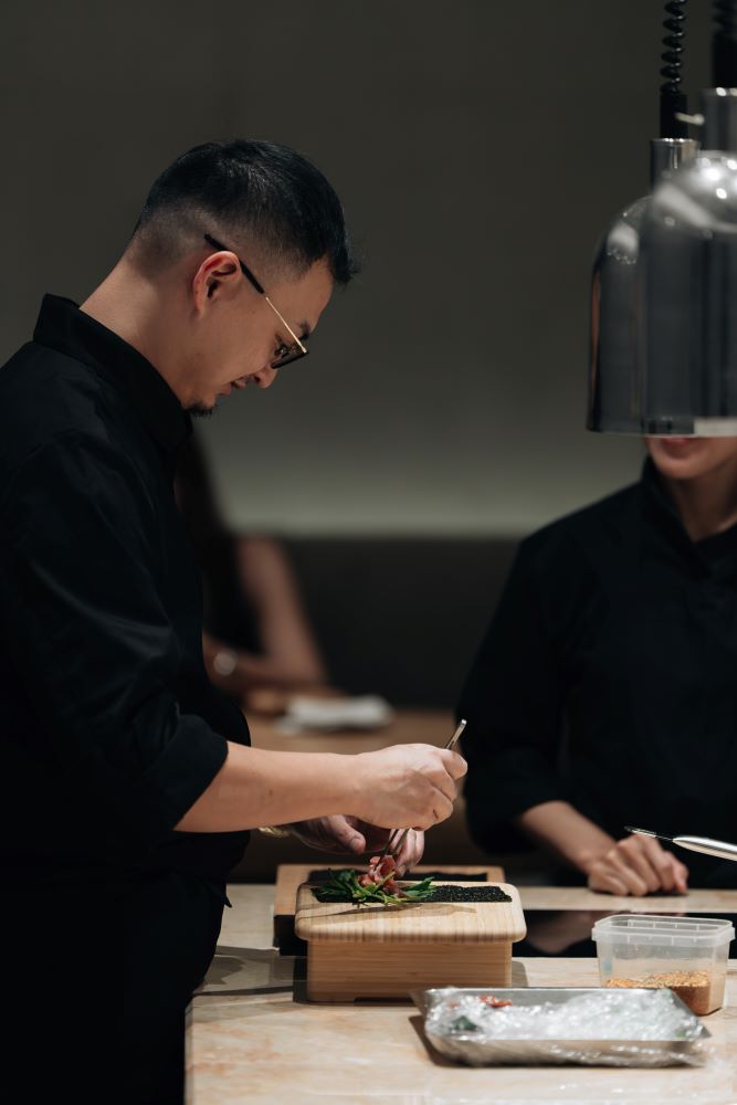 高雄米其林推薦 Li.nu 攜手福岡米其林一星 L’eau Blanche 打造「味の交會」餐會料理