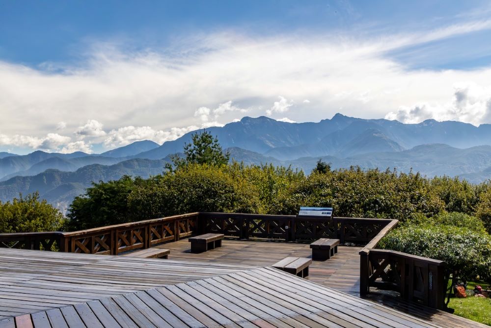 阿里山國家風景區風景。