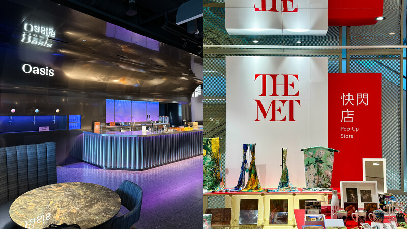 信義區百貨「DREAM PLAZA」進駐品牌空間。