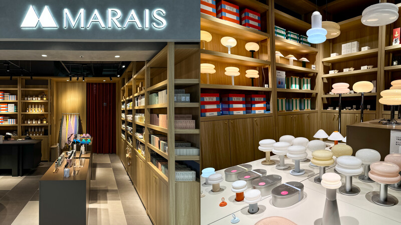 信義區百貨「DREAM PLAZA」進駐品牌空間。