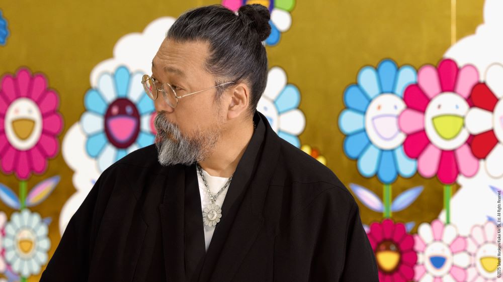 村上隆與笑臉花。