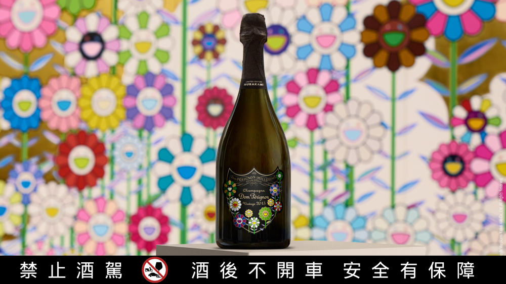 香檳王 ╳ 村上隆限量2015香檳全新聯名禮盒。
