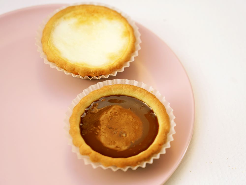 中山區「吞 POP 香港蛋塔專門店」蛋塔。