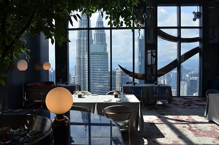 馬來西亞飯店 EQ Kuala Lumpur 內部空間。