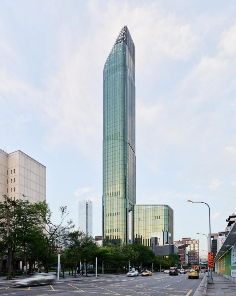 台北天空塔示意圖。