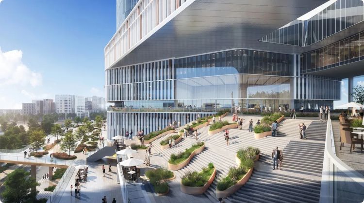 台北雙星大樓示意圖。