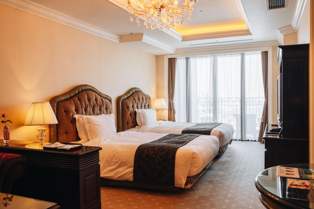 神戶國際飯店 Hotel La Suite Kobe Harborland 內部空間套房。