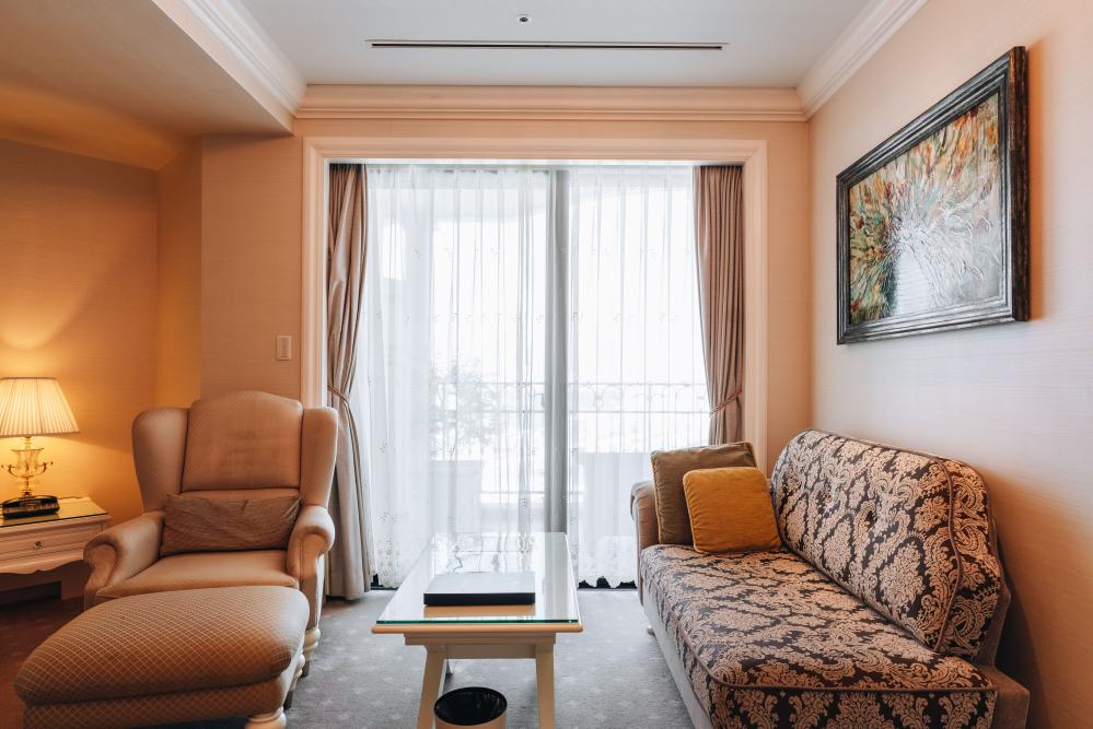 神戶國際飯店 Hotel La Suite Kobe Harborland 內部空間套房。