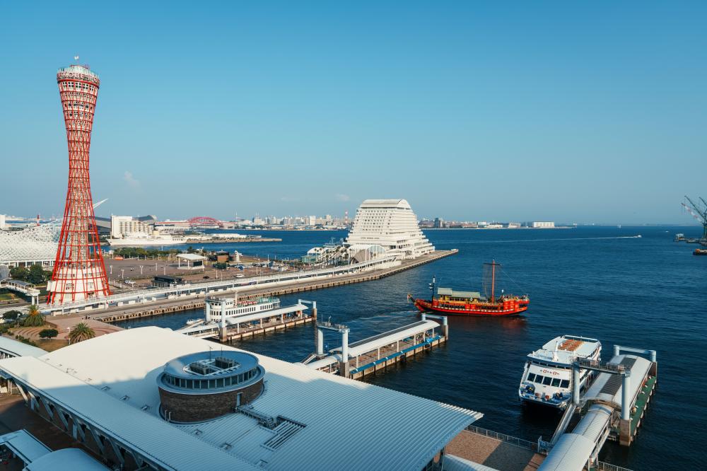 神戶國際飯店 Hotel La Suite Kobe Harborland 神戶塔風景。